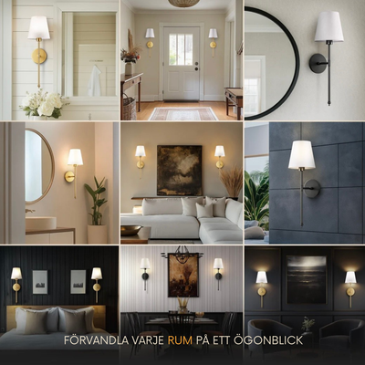 Stockholmlights - Trådlös Vägglampa